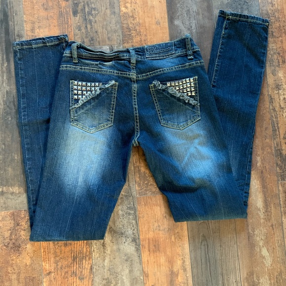 Blue Crush Studded Embellished Jeans - Picture 3 of 6